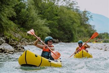 Packraften in Slovenië