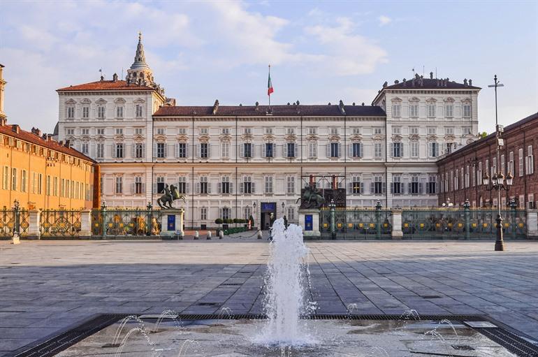 Palazzo Reale, koninklijk paleis van Turijn, Italië