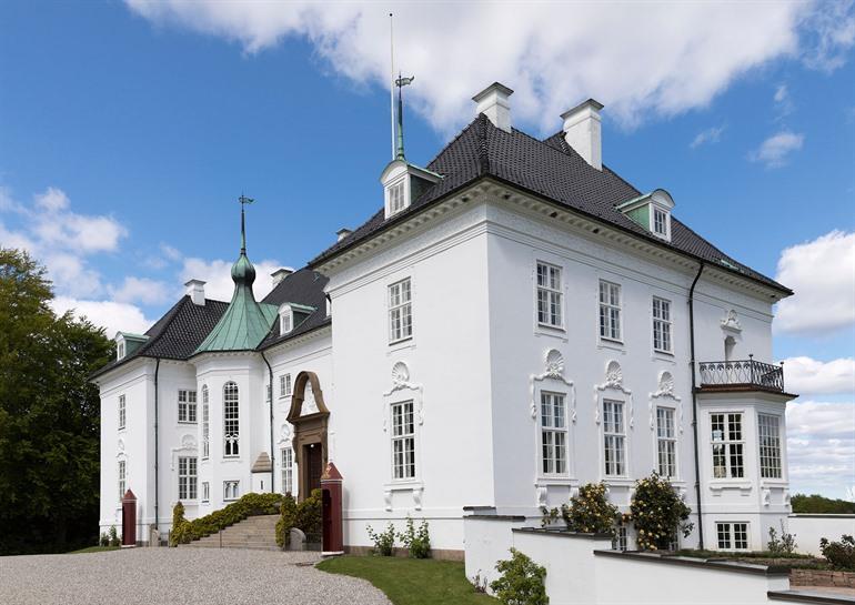 Paleis van Marselisborg bezoeken in Aarhus, Denemarken