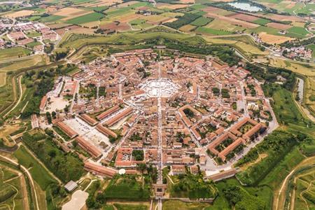 Palmanova, de stervormige vestingstad bezoeken
