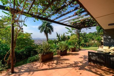 Pangolin Nest Boutique Hotel boeken met prachtig uitzicht over Kampala