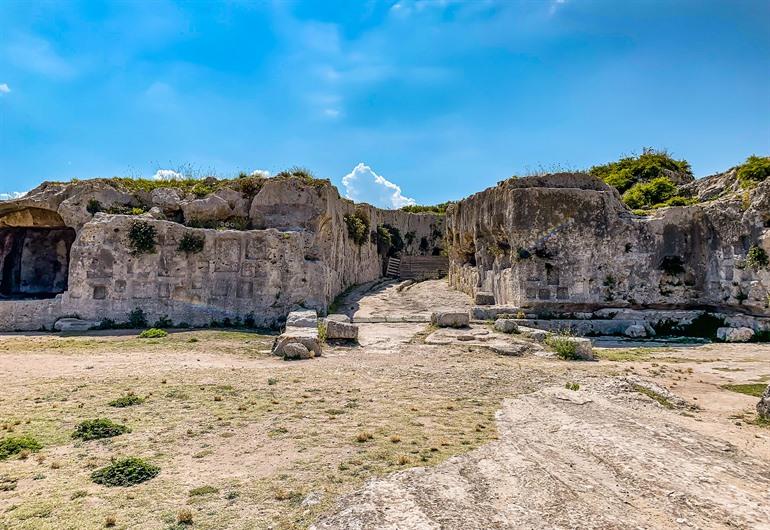 Parco Archeologico Neapolis in Syracuse, Sicilië