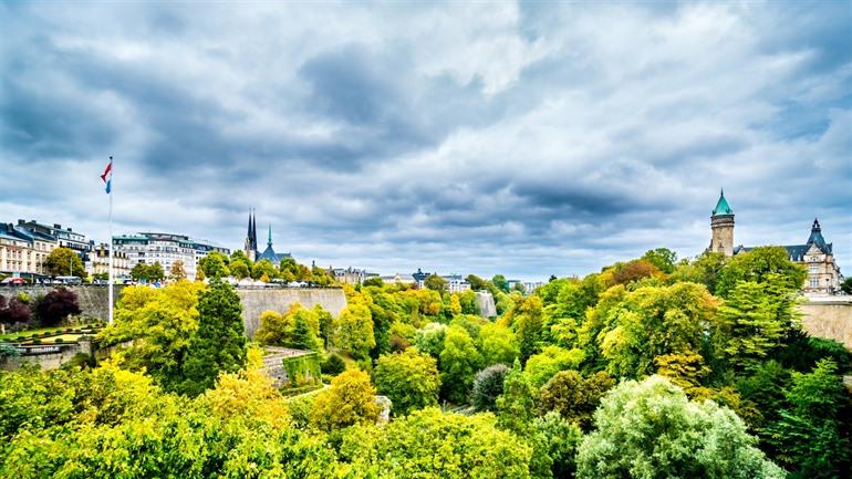 Parcs de la Pétrusse in Luxemburg-Stad