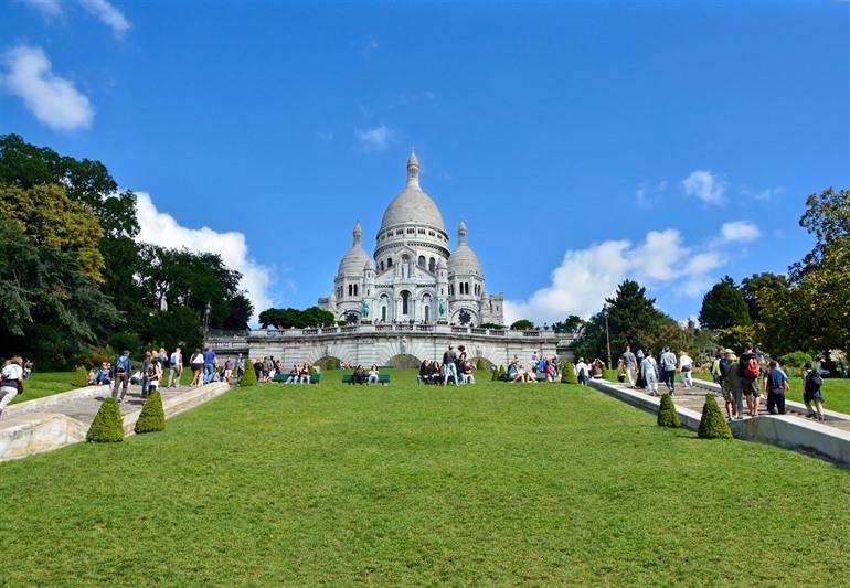 Park rondom Sacré-Coeur