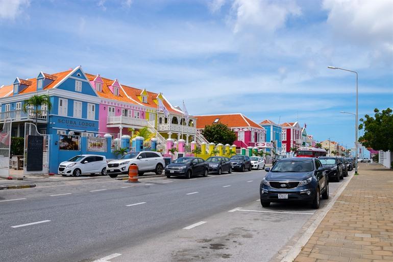 Parkeren bij op Curaçao