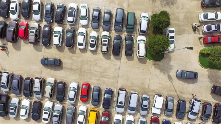 Parkeren met een shuttleservice