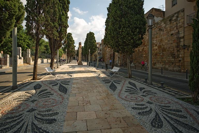 Passeig Arqueològic in Tarragona