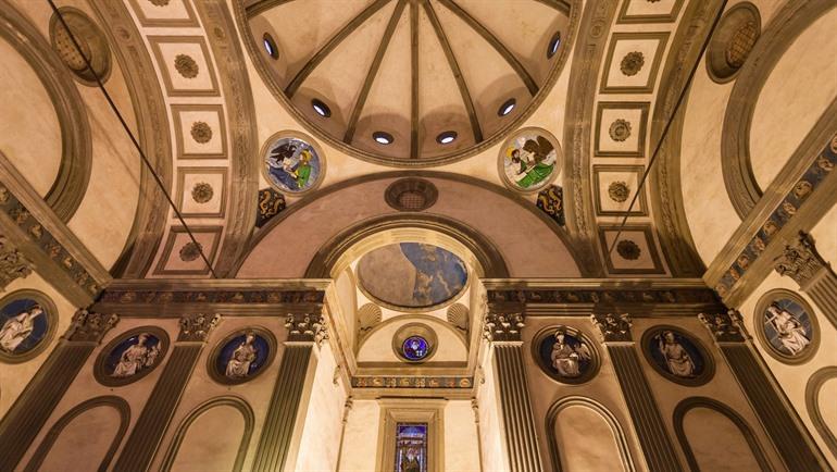 Pazzi kapel interieur