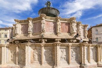 Perugia,fontana maggiore