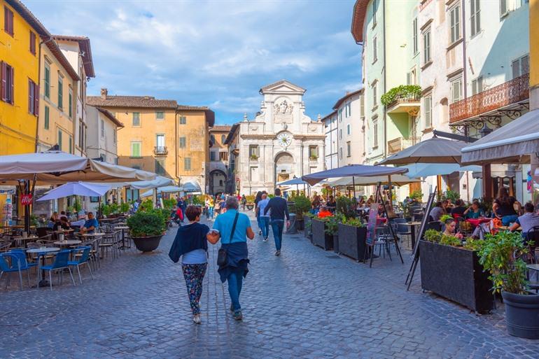 Piazza del Mercato, Spoleto