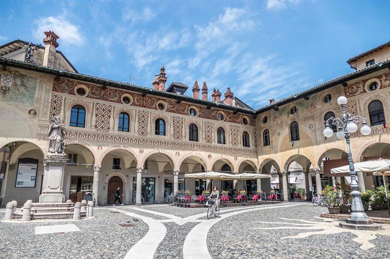 Piazza Ducale in Vigevano, Lombardije