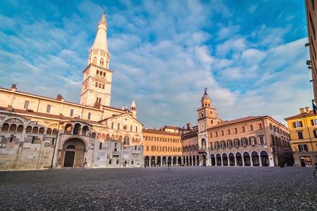 Piazza Grande in Modena, Emilia-Romagna