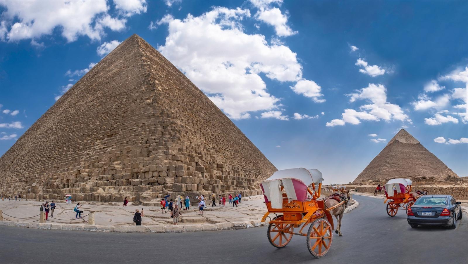 De piramides van Gizeh & Cheops in Egypte bezoeken? Tours &