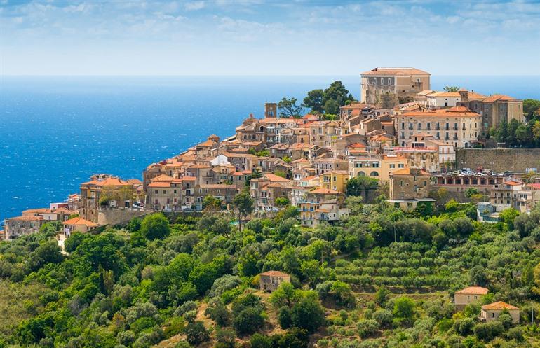 Pittoreske plekje Castellabate, Cilento