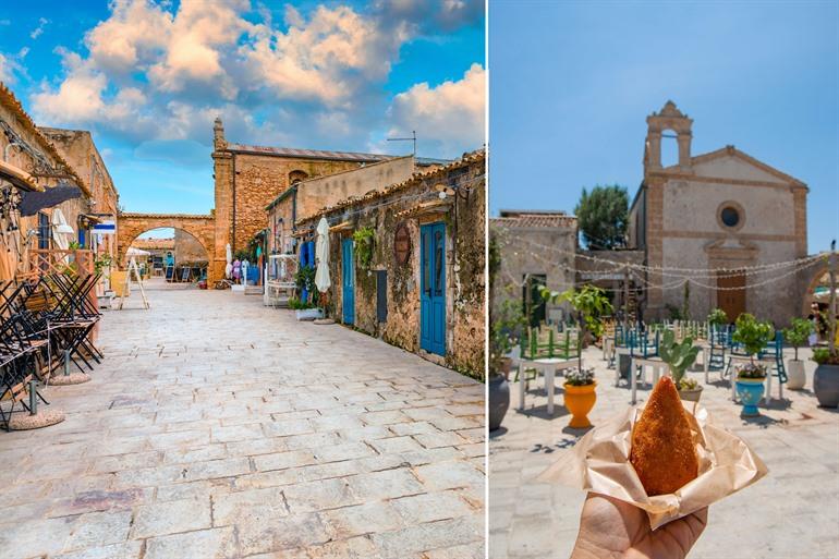 Pittoreske vissersdorpje Marzamemi, Sicilië