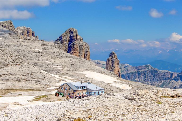 Piz Boè, Dolomieten