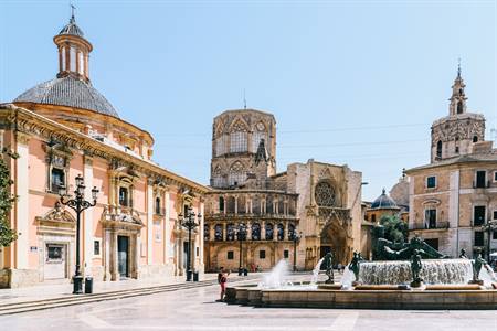 Placa de la Virgen Valencia