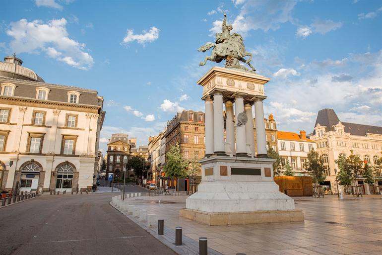 Place de Jaude in Clermont-Ferrand
