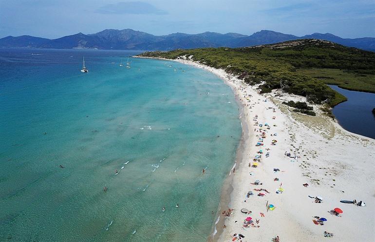 Plage de Saleccia op Corsica