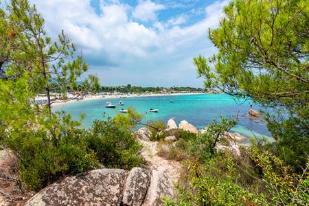 Platanitsi beach op het schiereiland Sithonia