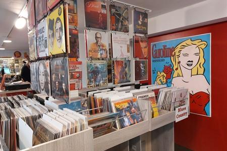 Platenzaak Caroline Musique in Brussel