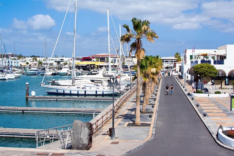 Playa Blanca haven in Lanzarote