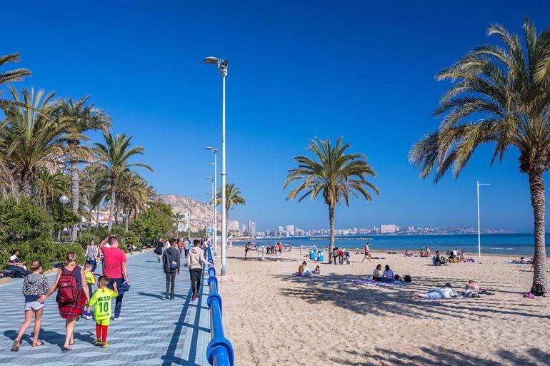 Playa del Postiguet, Alicante