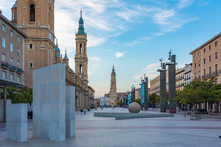 Plaza del Pilar in Zaragoza