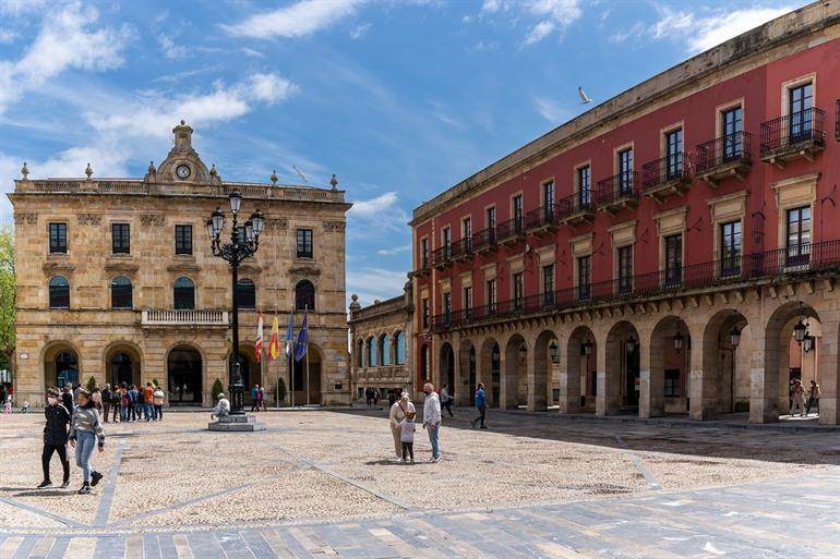 Plaza Mayor, Gijon