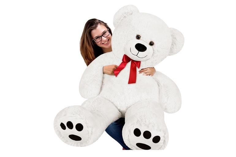 Pluizige knuffelbeer 150cm voor Valentijn