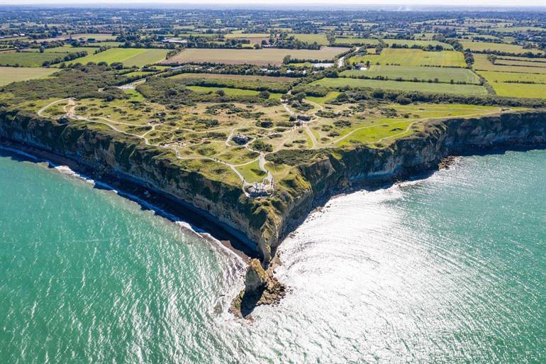 Pointe du Hoc in Normandië