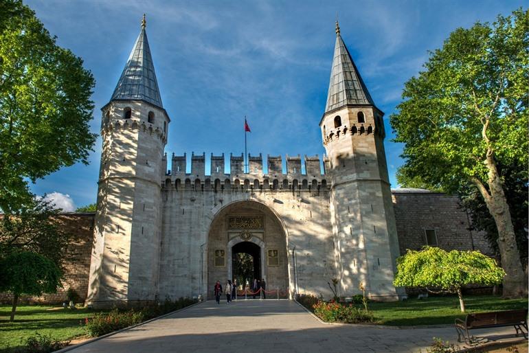 Poorten Topkapi Paleis