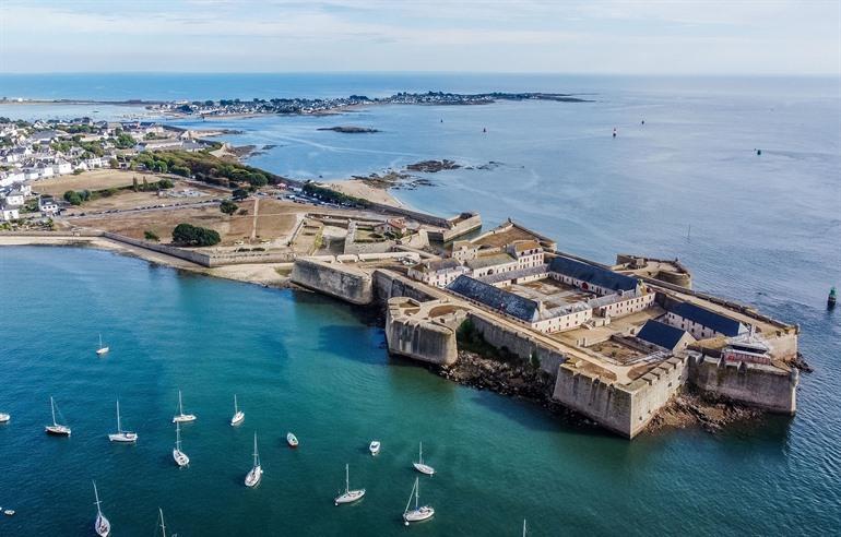 Port-Louis in Morbihan, Bretagne