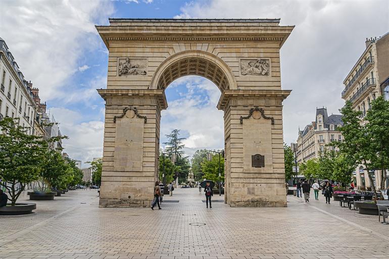 Porte Guillaume in Dijon, Bourgondië