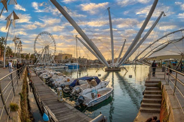 Porto Antico, Genua in Italië