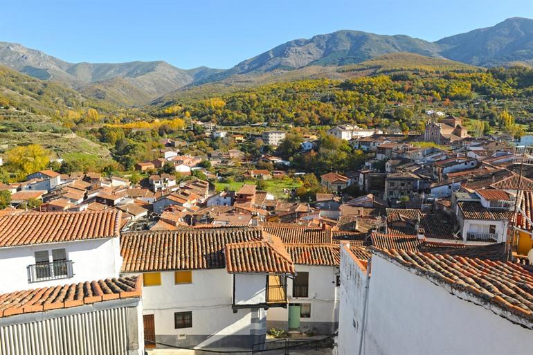 Prachtig uitzicht over Hervás