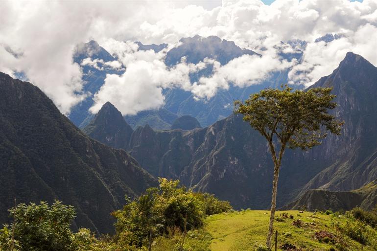 Prachtig uitzicht vanaf Llactapata