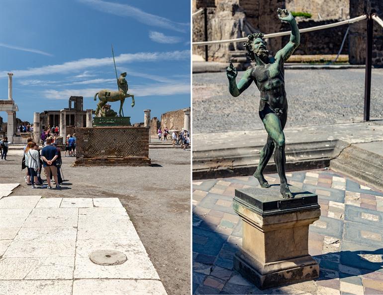 Prachtige beelden in Pompeï