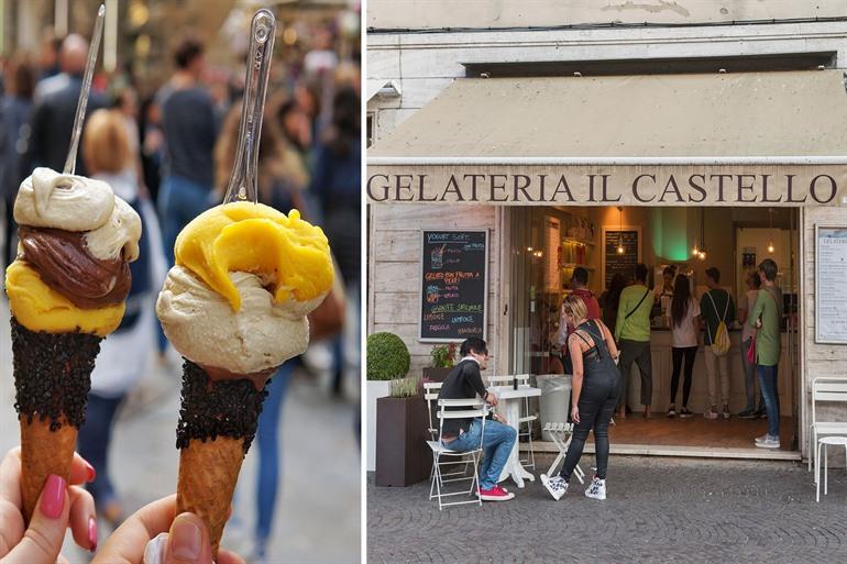 Proef de lekkerste gelato's in Il Castello, Rimini