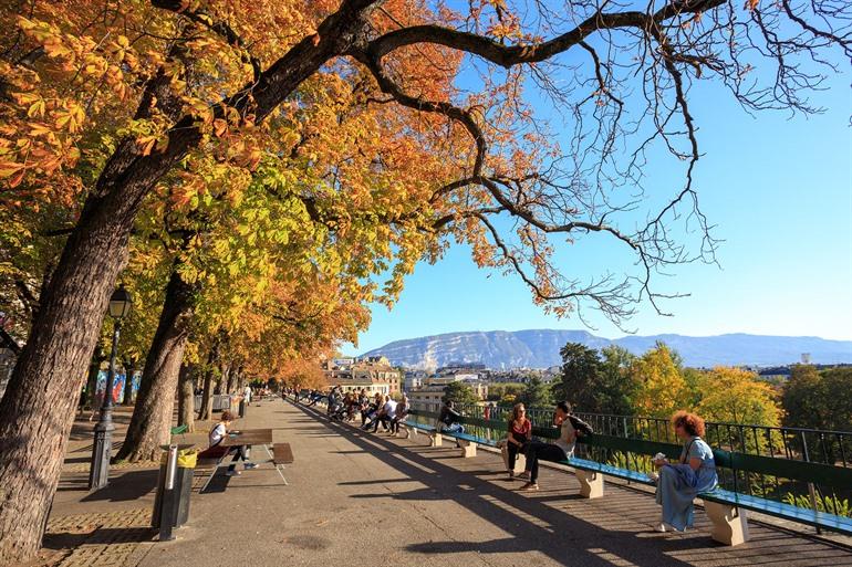 Promenade de la Treille, Zwitserland