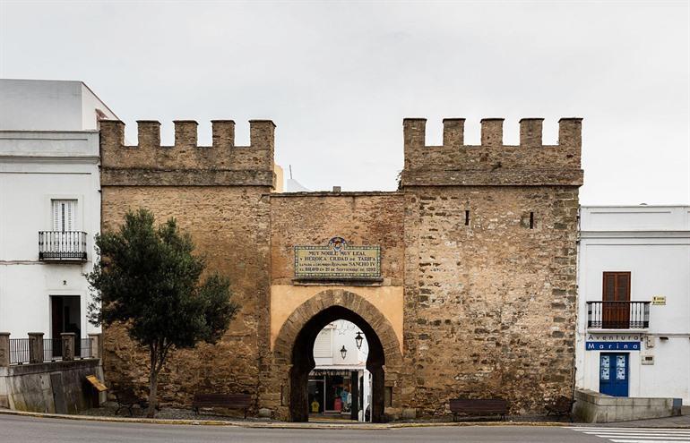 Puerta de Jerez in Tarifa, Andalusië