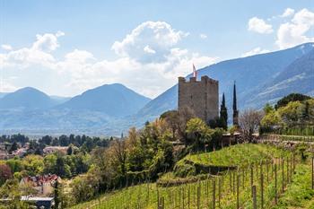 Pulverturm (kruidtoren) van Merano, Zuid-Tirol