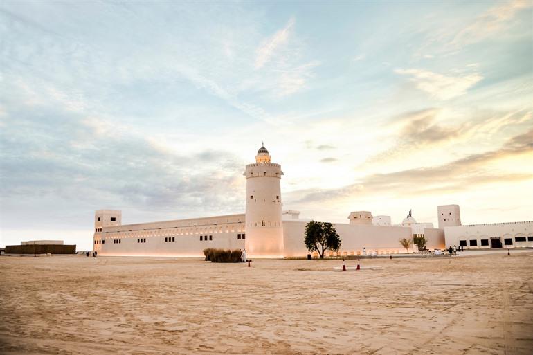 Qasr Al-Hosn in Abu Dhabi, VAE
