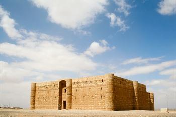 Qasr al-Kharanah kasteel, Jordanië