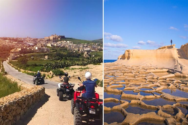 Quadtour op Gozo maken