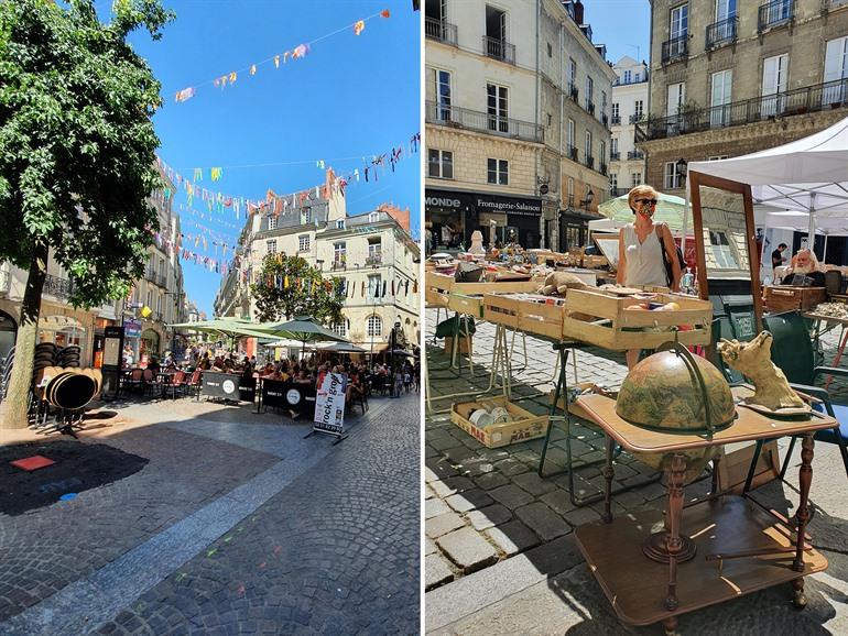Quartier Bouffay in Nantes