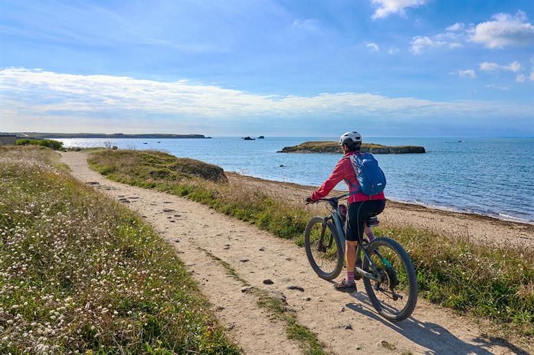 Quiberon verkennen met de fiets
