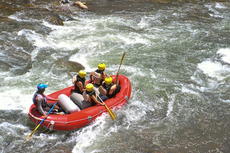 Raften in de buurt van Arequipa