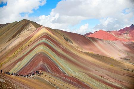 Rainbow Mountain in Peru bezoeken