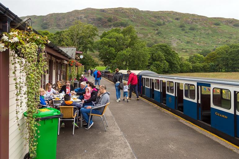 Ravenglass en Eskdale Railway, Lake District